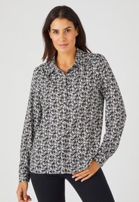 Damart CHAUDE - Camicia - noir graphique