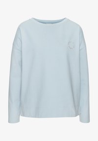 Neizvēlēts, hellblau creme bestickt