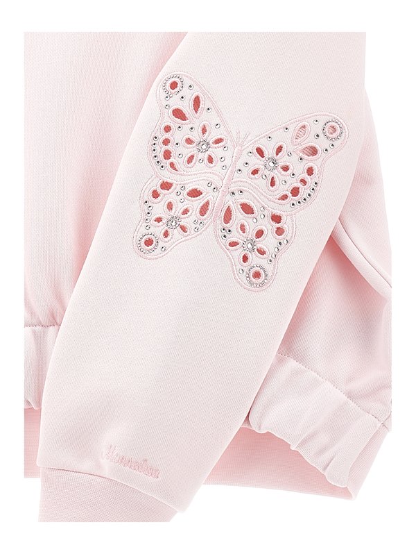 FARFALLE SUMMER CHIC - Sweatshirt - rosa antico3