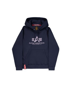 Alpha Industries BASIC - Mikina s kapucňou - marine