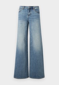 PANT - Wide leg - light blue denim