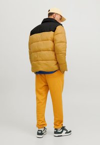 Jack & Jones JJETOBY PUFFER COLLAR - Giacca invernale - honey gold