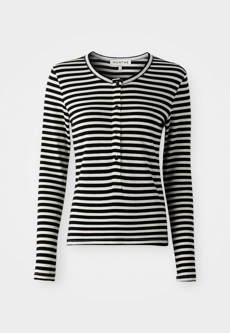 MUNTHE Longsleeve zwart