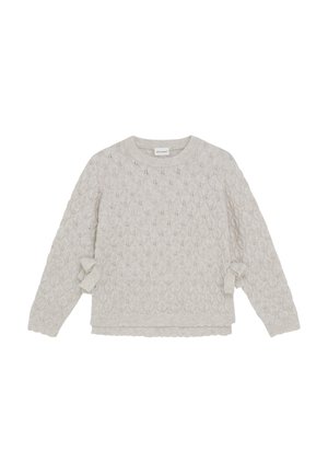 Minymo LONG SLEEVES  - Strickpullover - smoke gray