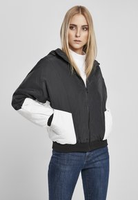 Urban Classics - Bomber Jacket - black/white Thumbnail Image 1