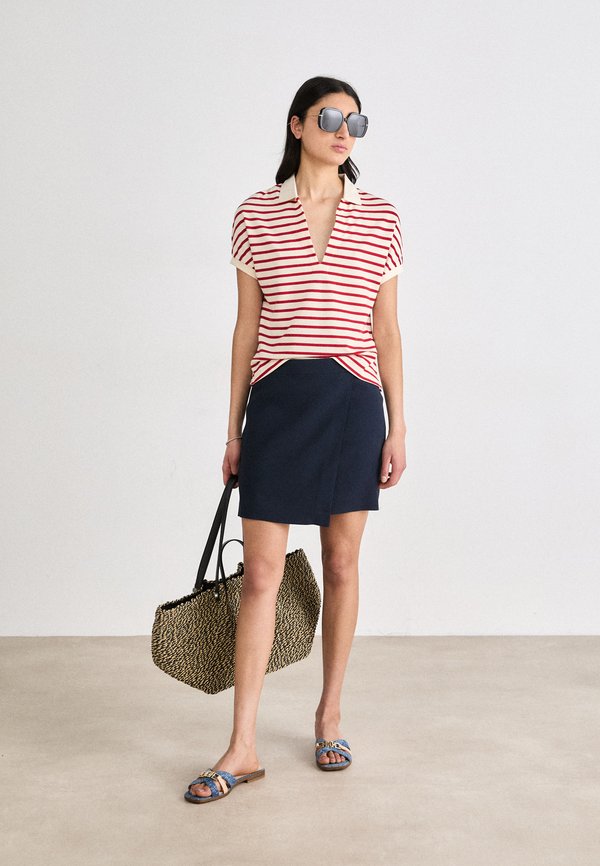 VANDERA - Wrap skirt2