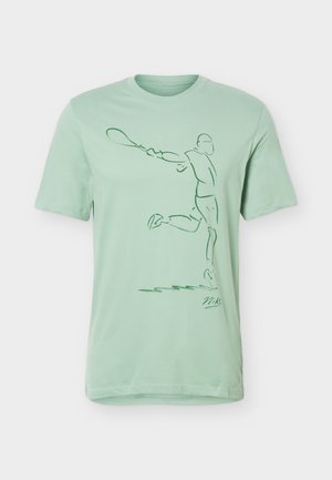 Nike Performance, NIKECOURT TEE FRENCH OPEN - Sport T-Shirt - steam