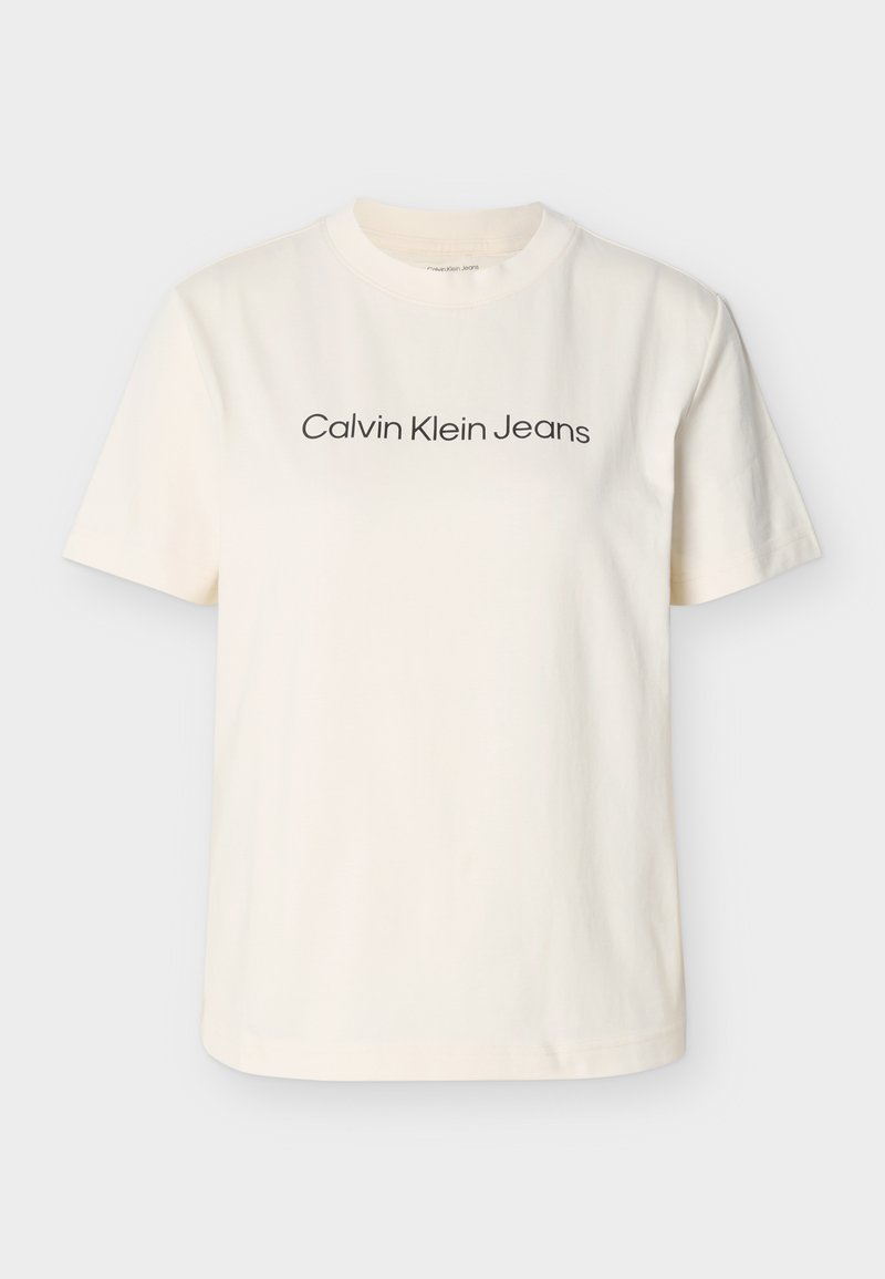Calvin Klein Jeans T-shirt print crème
