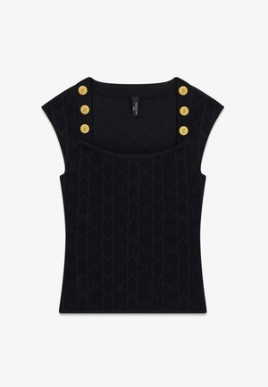 MARCIANO BY GUESS, MARCIANO MONOGRAMM TOP - T-shirts print - schwarz
