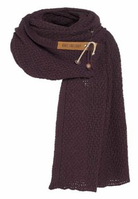 Knit Factory LUNA - Sjaal - aubergine