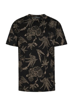 ALL-OVER PRINT  AGAVE - T-shirts print - black