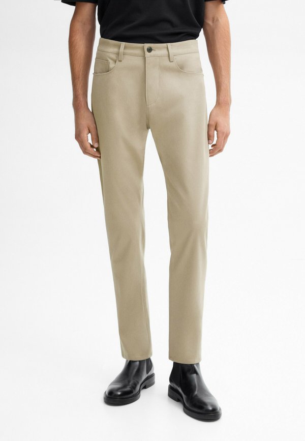 SLIM FIT  - Stoffhose - Beige