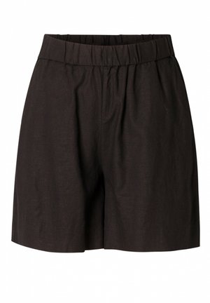 BASE LEVEL CURVY YARDAN - Shorts - black