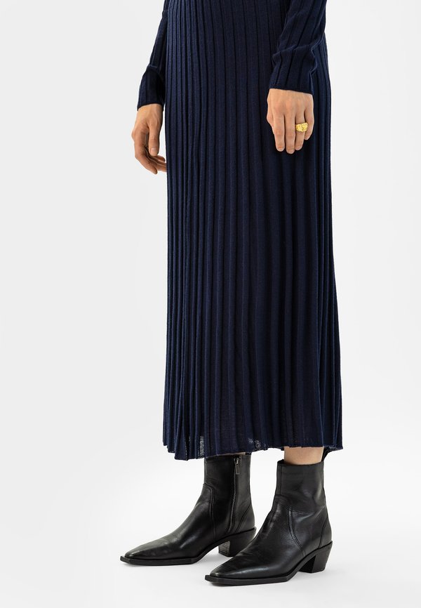 KALI - Pencil skirt - marineblau