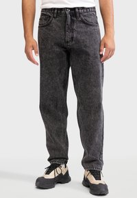 Redefined Rebel KYOTO - Široke kavbojke - acid black