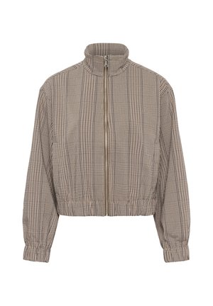 Soaked in Luxury, SLKINABALU JACKET - Blouson Bomber - nightsky brown check