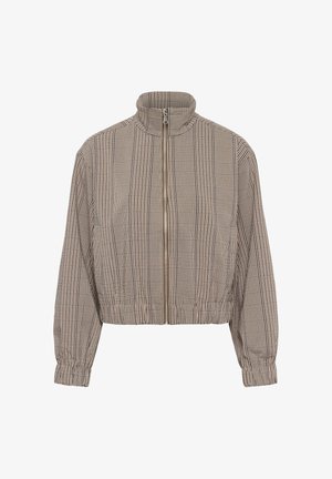 Soaked in Luxury, SLKINABALU JACKET - Blouson Bomber - nightsky brown check