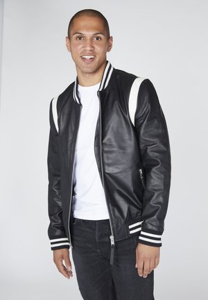 VARSITY  - Bomberjacks - black white