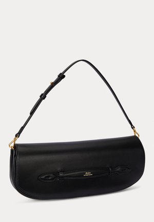 BELLPORT LEATHER LONG-FLAP CLUTCH - Käsilaukku - black