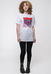 Paradiso Clothing THE CURE FRIDAY I M IN LOVE - Print T-shirt - white