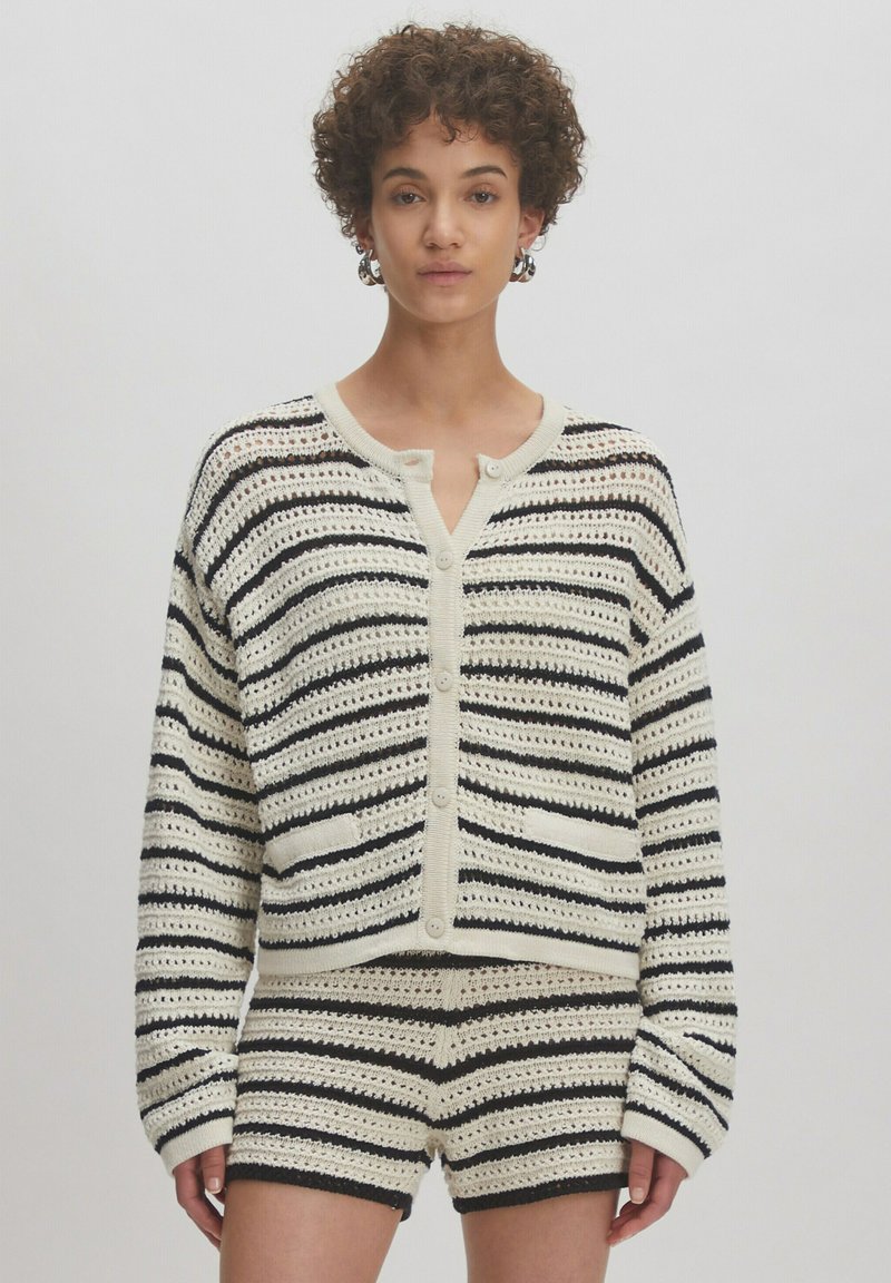 EDITED - Cardigan - schwarz beige, Enlarge