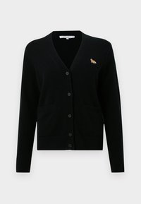 BABY FOX BOXY CARDIGAN - Gilet - black