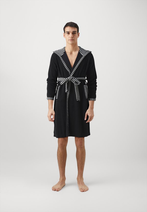 JUNO UNISEX - Dressing gown - schwarz