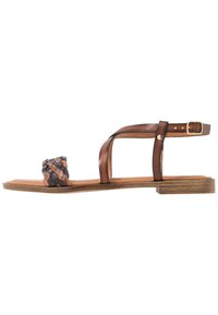 Tamaris Sandals - cognac/cafe