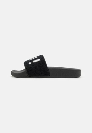 Marni UNISEX - Pantolette flach - black/white