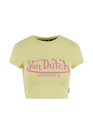 Von Dutch ARTA - Print T-shirt - lime