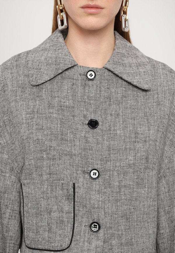 BEBETH - Light jacket - salt and pepper3