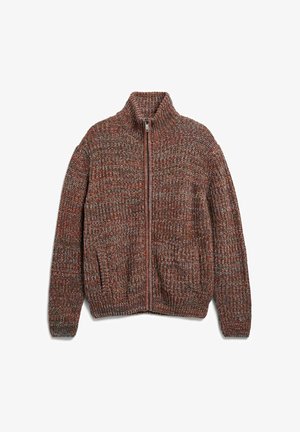 ARMEDANGELS, MOULINE - Strickjacke - earthshade tweed-dusty moon tweed