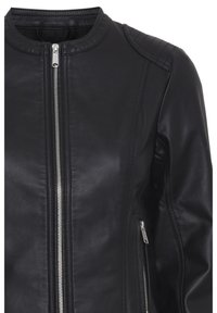 b.young BYACOM - Imitatieleren jas - black