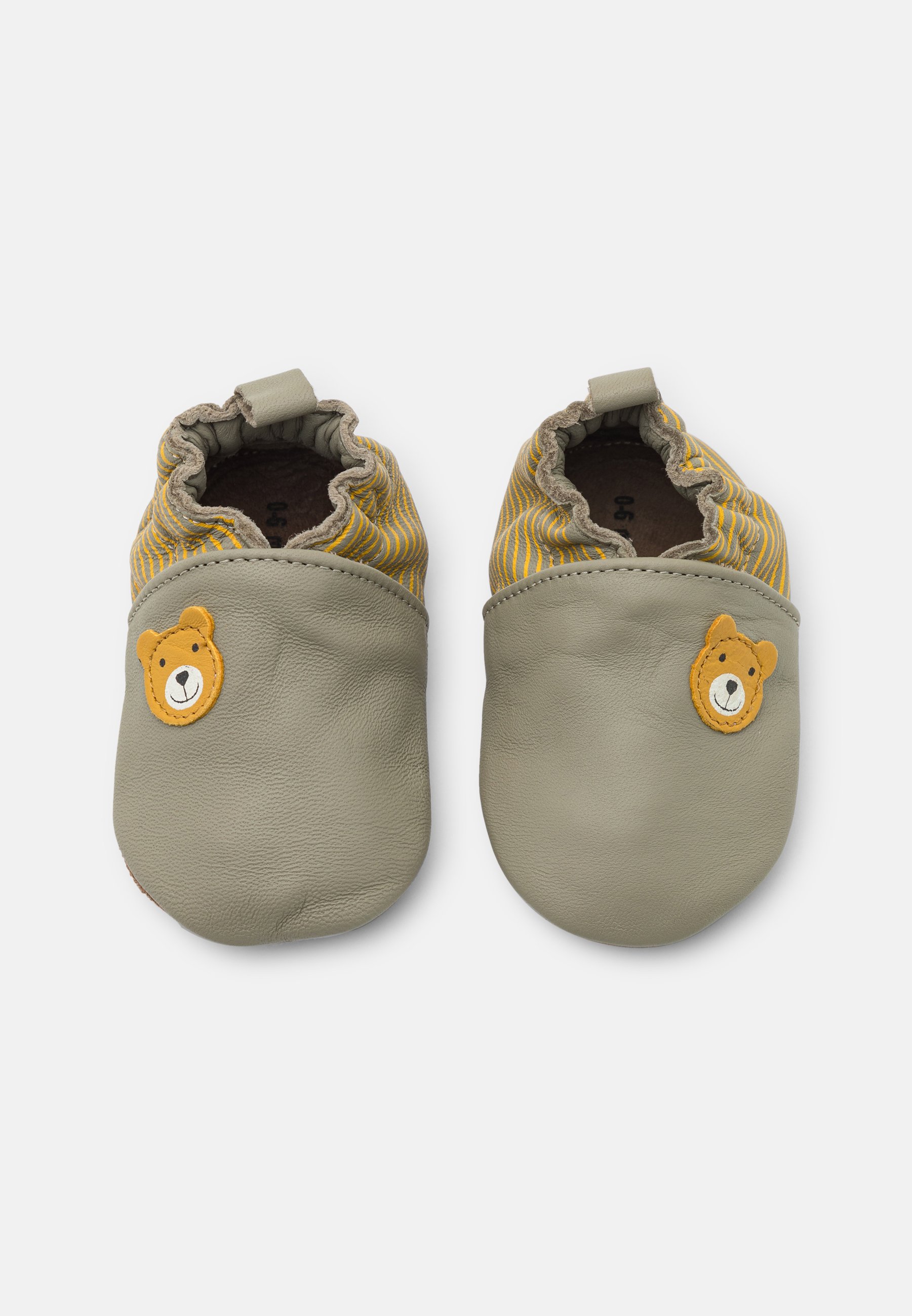 Robeez Pantofole Morbide Unisex Bambini - Modello Kitten Day, Pelle Conciata Al Vegetale