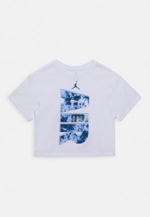 AIR SKY DYE - Camiseta estampada - white