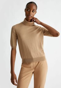 LIU JO TURTLENECK - T-shirt basic - beige