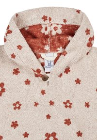 Sterntaler PONCHO BAUERNHOF BLUMEN - Bademantel - ecru