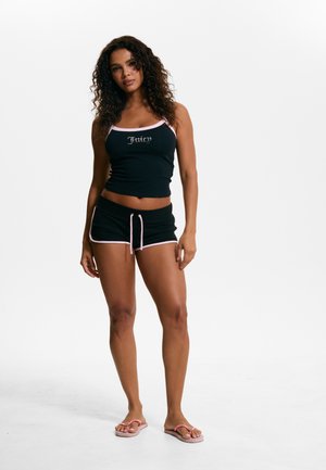 Juicy Couture, JUICY CONTRAST TANK - Топ - black