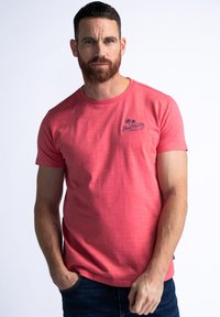 Petrol Industries Jednoduché tričko - faded melon