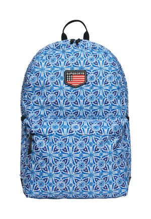 Tagesrucksack - navy geo
