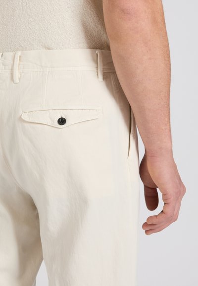 Slowear TAPERED FIT - INCOTEX - Trousers - ivory