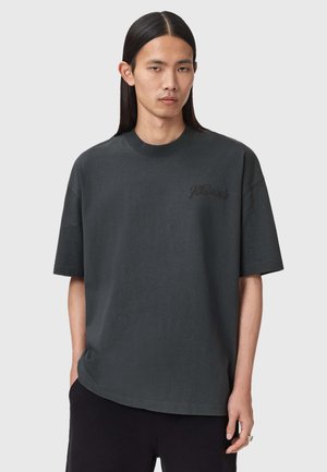 ODYSSEY CREW - T-shirts med print - washed black