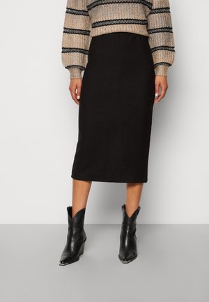 VIHAUDI PENCIL SKIRT - Pencil skirt - black