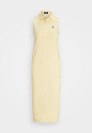 Polo Ralph Lauren Stretch Cotton Sleeveless Polo Dress - Vapaa-ajan mekko - tbird yellow