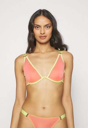 KARL LAGERFELD SHEER STRAPPY DEMI CUP BRA - Biustonosz z fiszbiną