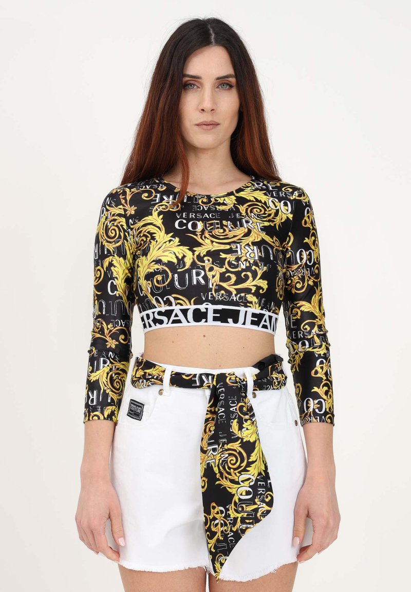 Versace Jeans Couture Longsleeve zwart Versace Jeans Couture Longsleeve zwart