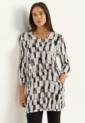PATTERNED WITH POCKETS - Tuniek - black patterned