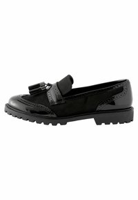 WIDE FIT FOREVER COMFORT TASSEL DETAIL CLEATED - Mokasīni - black mix