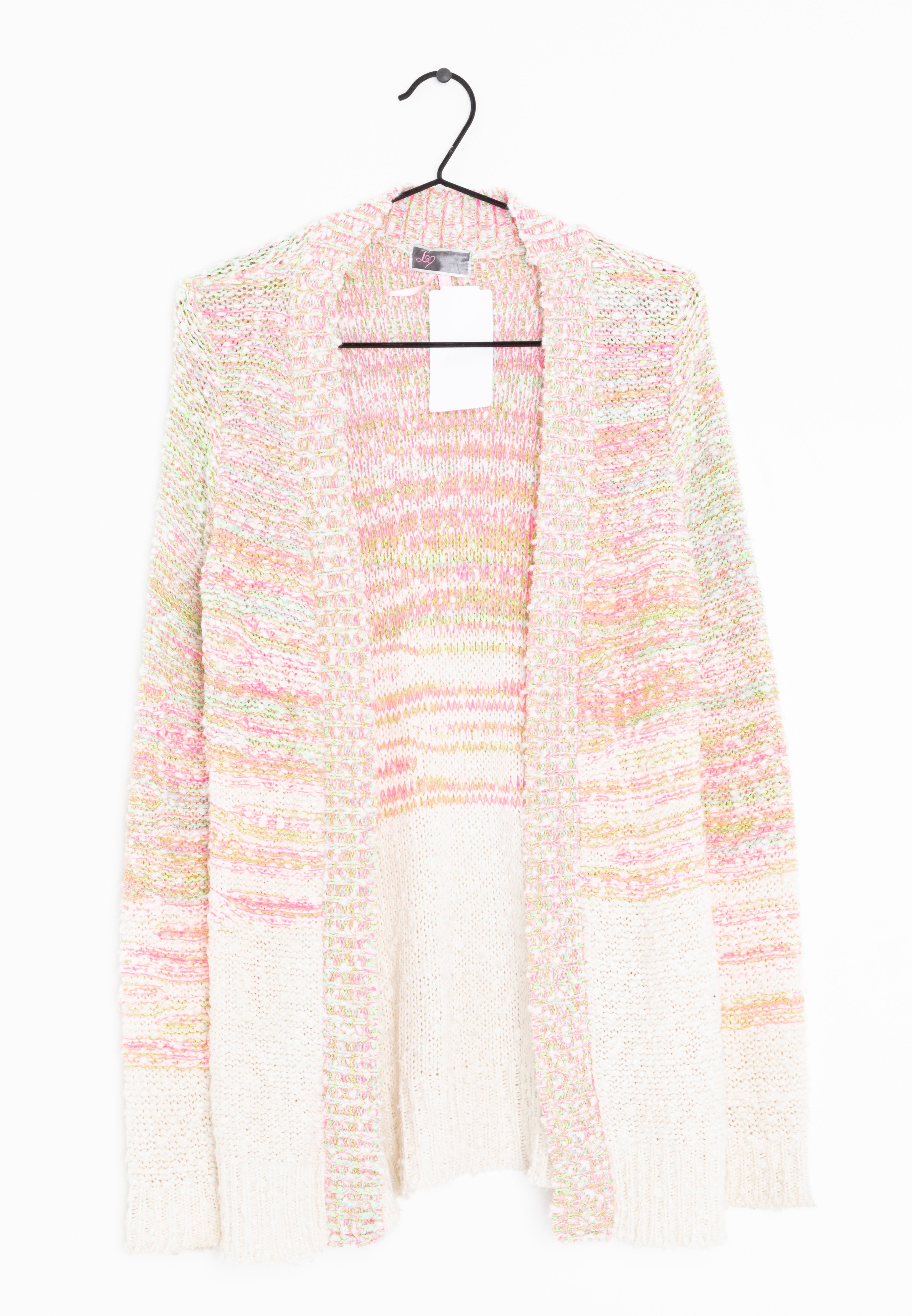 Lipsy Cardigan - pink, white/pink 