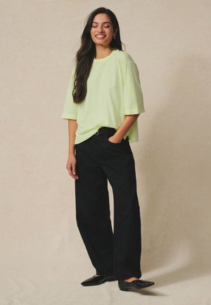 Next, PACK OF 3 - T-shirts basic - bright pink/yellow/orange